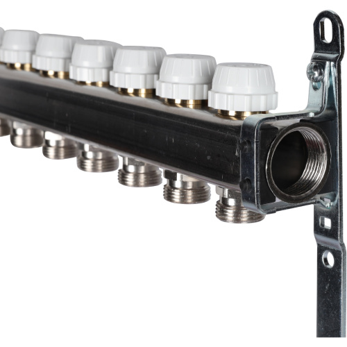 Коллектор отопления STOUT 1"нержа., 13x3/4" с расxодомерами SMS 0917 000013